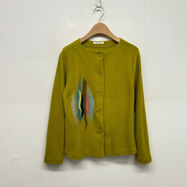 (JPN) ZERO ZONE 빈티지 울 가디건