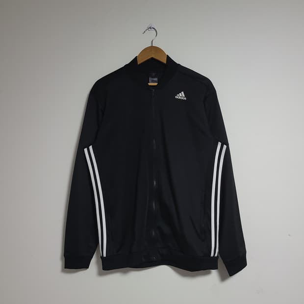 (2XL) ADIDAS 아디다스 블랙 삼선 트랙 자켓 져지