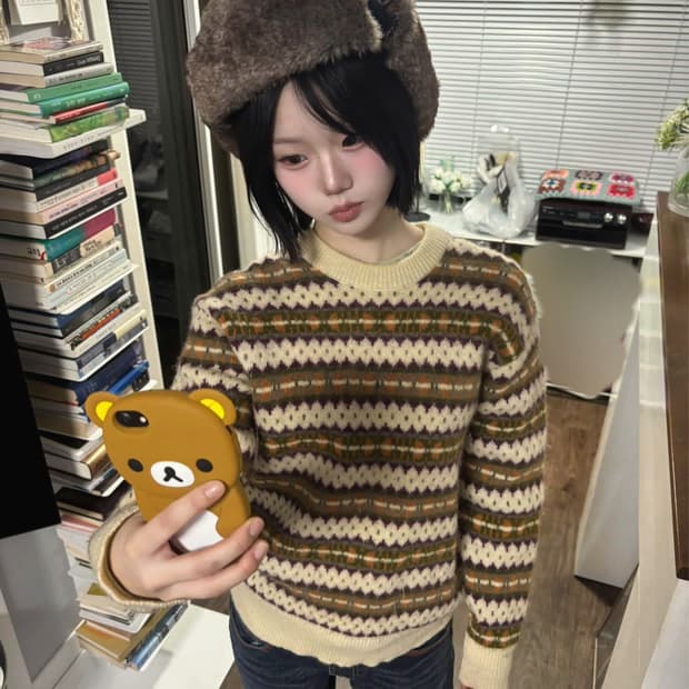 일본 빈티지 니트