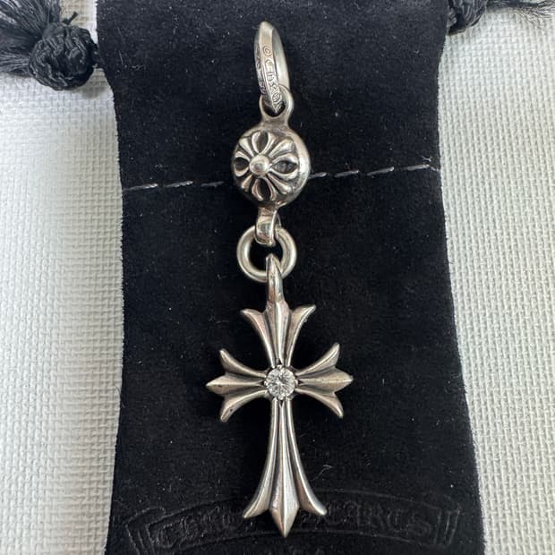 크롬하츠 원볼타이니크로스1p다이아 오리지널