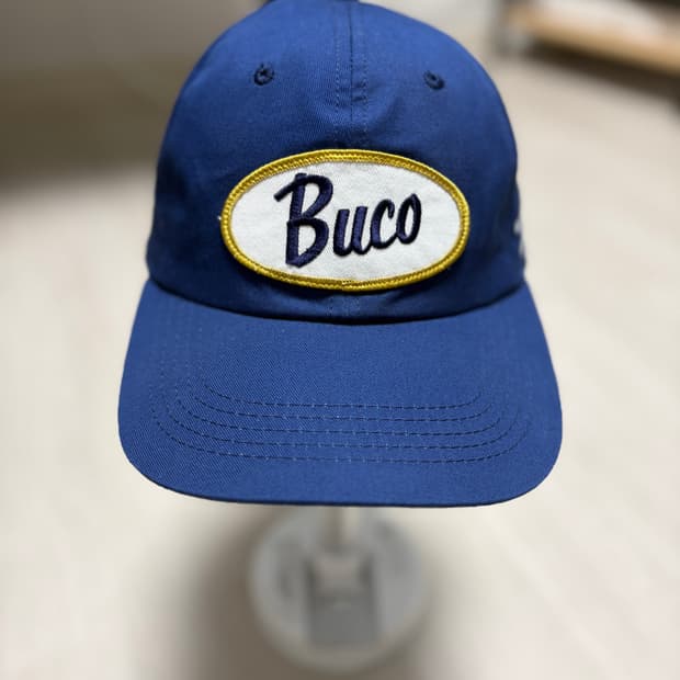 리얼맥코이 x 부코 Buco 로고 캡 모자