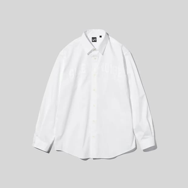 GU x 언더커버 브로드셔츠 