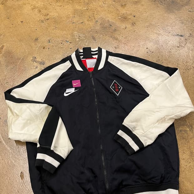 [ 정품/XL ] 나이키 NSW 사틴 우븐 자켓 b19