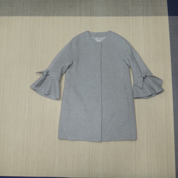 (95size) Reneevon 레니본 울혼방 코트 그레이