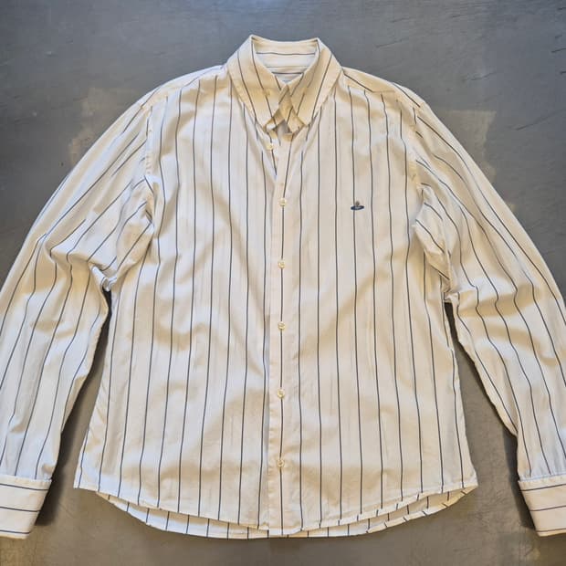 비비안웨스트우드 맨 스트라이프 셔츠