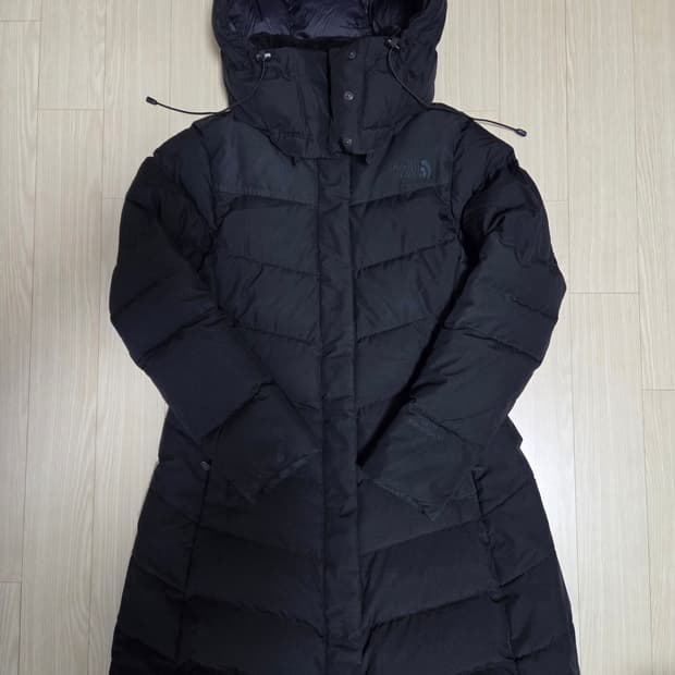 노스페이스 화이트라벨 구스다운 롱 패딩