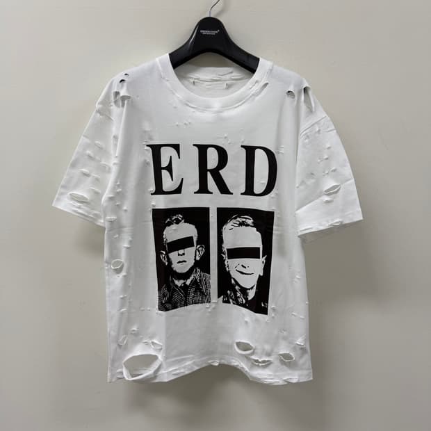 VINTAGE ERD st 디스트로이드 커스텀 티