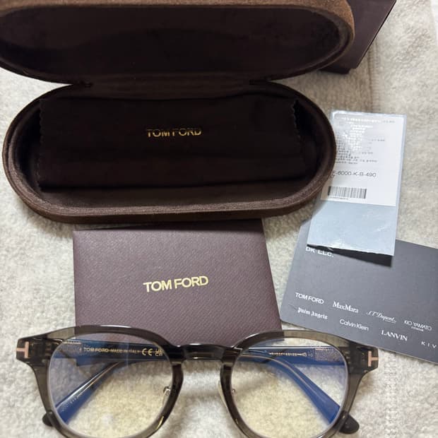 톰포드 TF6000-057 그레이 이청아안경