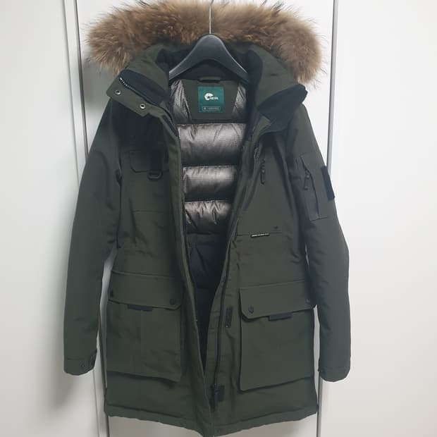 네파 여성 구스 패딩 xs