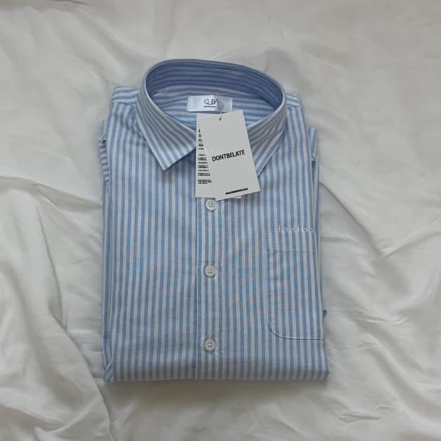 [미 시착 새 상품] 돈비레잇 스트라이프 셔츠