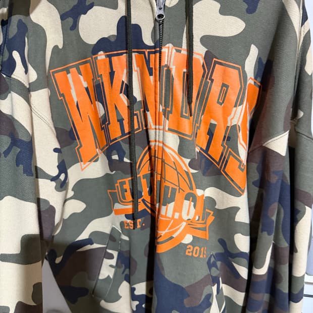 위캔더스 후드집업 L