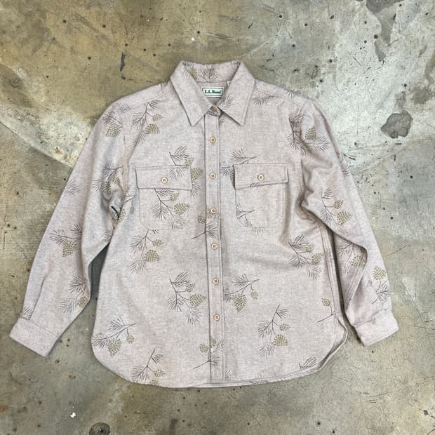 엘엘빈 솔방울 플란넬 셔츠