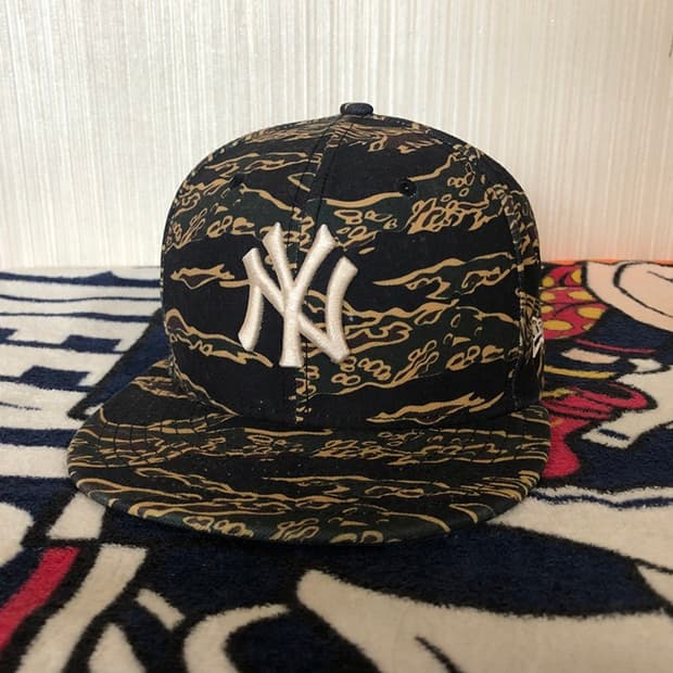 MLB 뉴에라 뉴욕양키스 타이거카모 모자/캡 7 3/8(58.7cm)