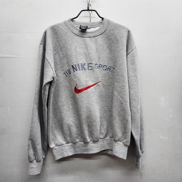 올드스쿨 나이키 스우시 빅로고 맨투맨 L