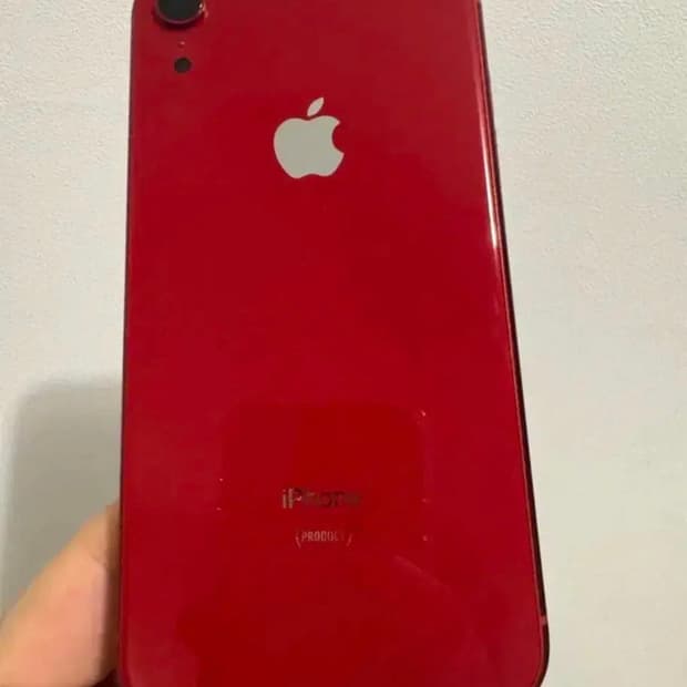 (상태굿) 아이폰xr 64기가 프로덕트 레드 색상 판매합니당