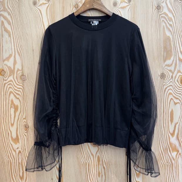 새상품 꼼데가르송 느와 케이 니노미야 탑