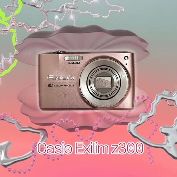 풀셋!) 카시오 엑슬림 z300 핑크 casio exilim