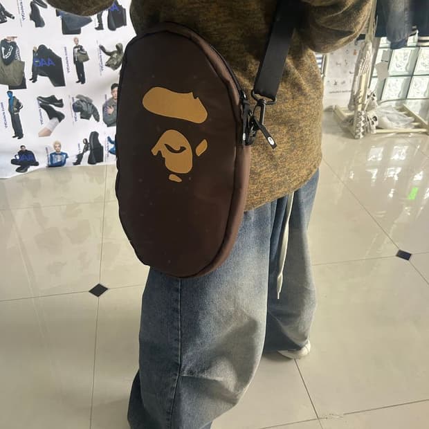 BIG APE HEAD SHOLDER BAG 빅 에이프 머리 숄더백