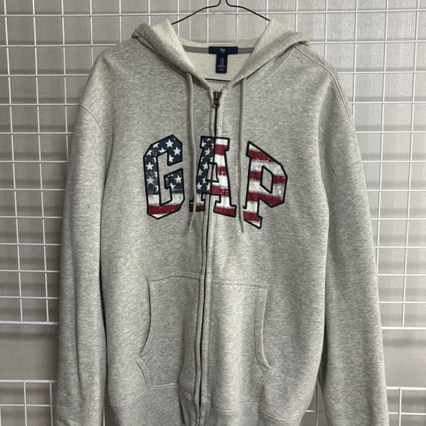 gap 성조기 후드집업