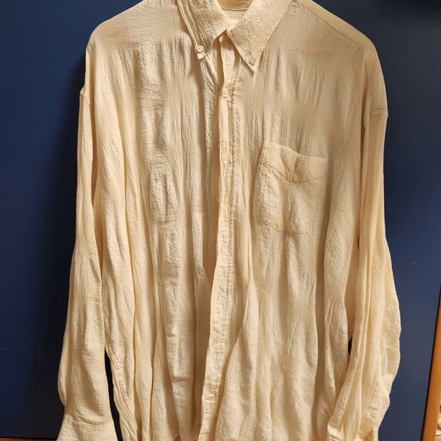 아워레가시 bd셔츠 내츄럴 스펙트럴 체크46