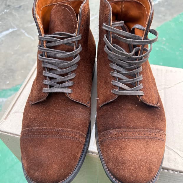 알든 스웨이드 캡토부츠 8.5d