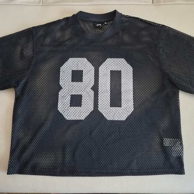 스투시 stussy 팀 져지 80 블랙