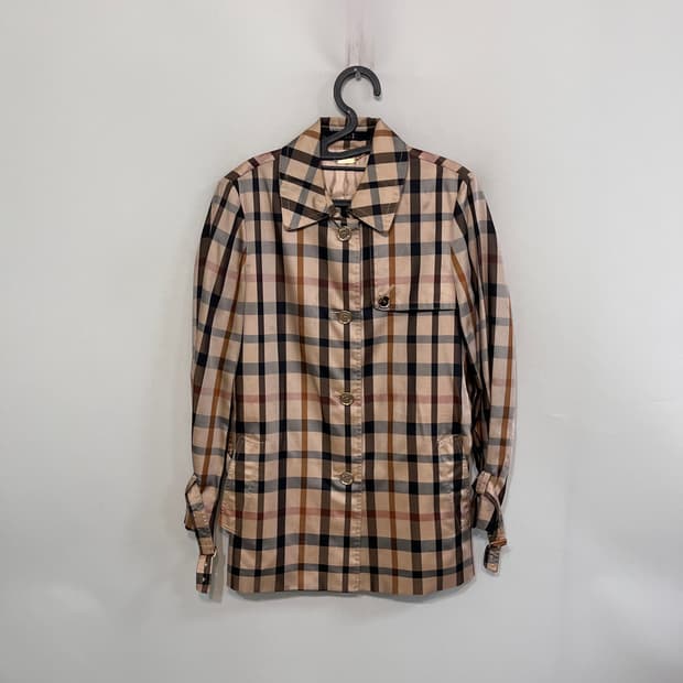 닥스 여성 체크 자켓