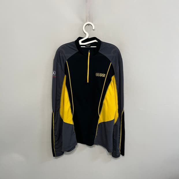 코오롱 남성 반집업 티셔츠 100