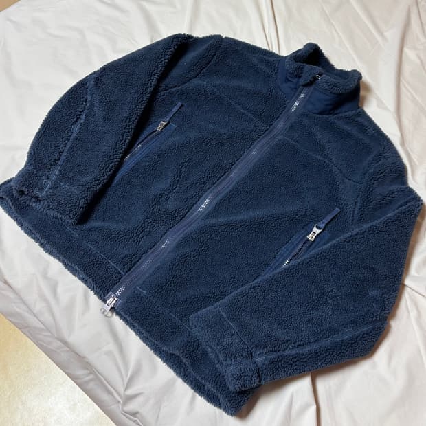 [XL] 아르켓 네이비 오버핏 플리스 자켓