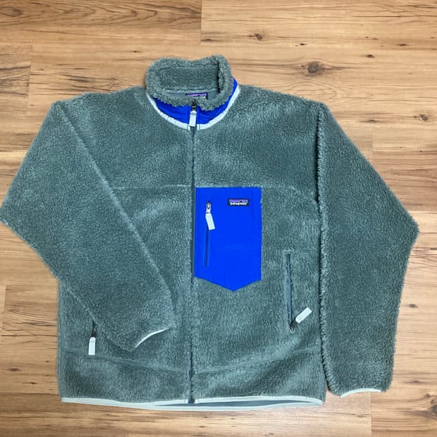 파타고니아 레트로x 카키블루