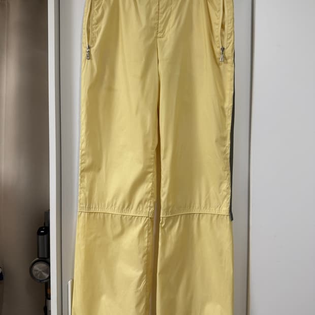 Lemon Nylon Pants