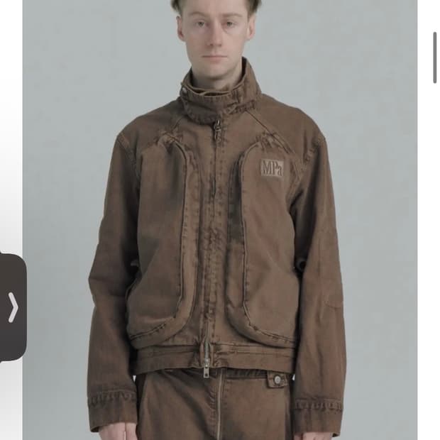 구매) 플라스틱프로덕트 3d mods jacket brown