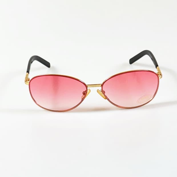 90s IXRON 무테 오벌 프레임 틴트 빈티지 선글라스