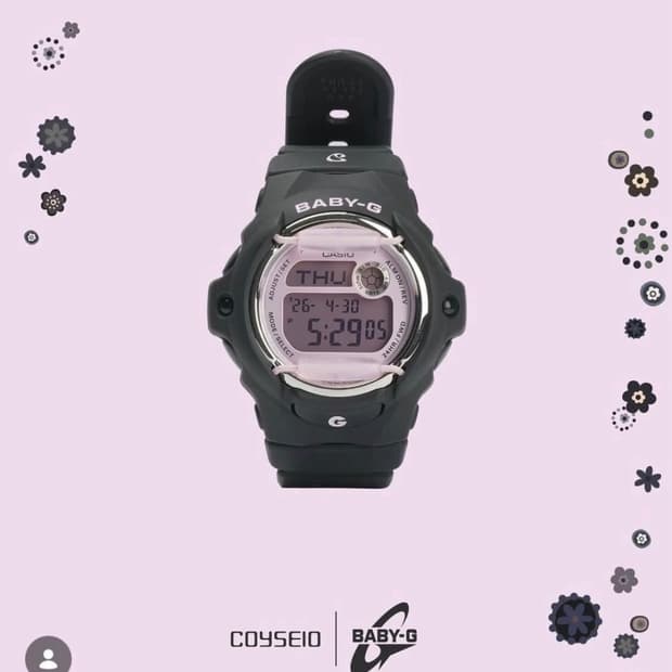 코이세이오 지샥 시계 COYSEIO XBABY-G BG-169 Women