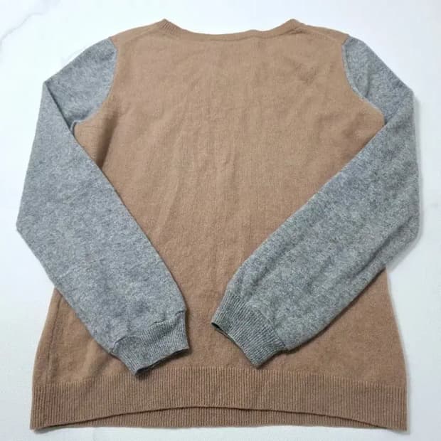 BOSS 보스 배색 울 니트 55