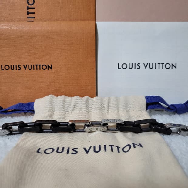 [영수증/풀구성] M / 루이비통 버질아블로 체인 팔찌