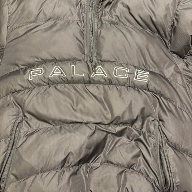 팔라스 립스탑 아크 푸파 블랙 패딩