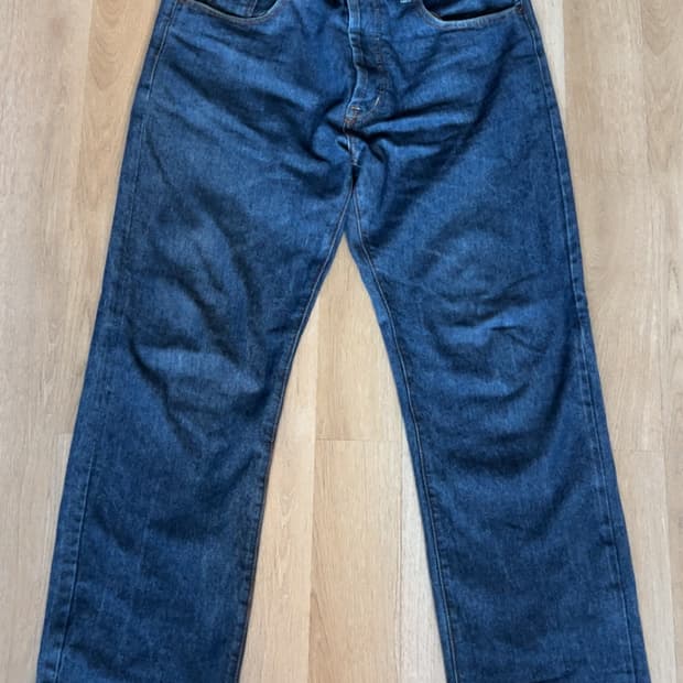 에비수 빅 페인트 데님