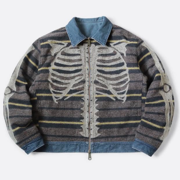 [새상품] 캐피탈 본 라이닝 리버시블 데님자켓 3사이즈 판매합니다.