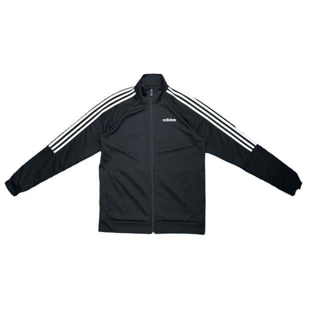 아디다스 블랙 트랙탑 져지 XL