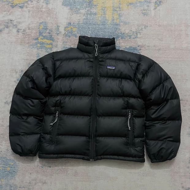 (S)00s 파타고니아 패딩 빈티지 패커블 다운 블랙