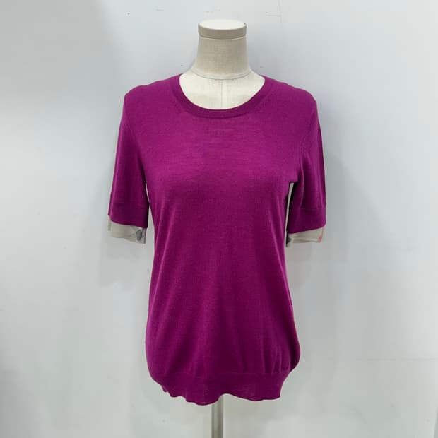 버버리 여성 메리노 울 니트