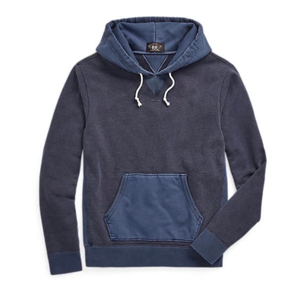 RRL 더블알엘 가먼트 다이 프렌치 테리 후디 L 사이즈