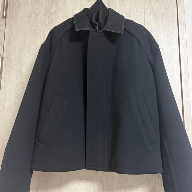 25FW 준지 니트레이어드 숏코트 44