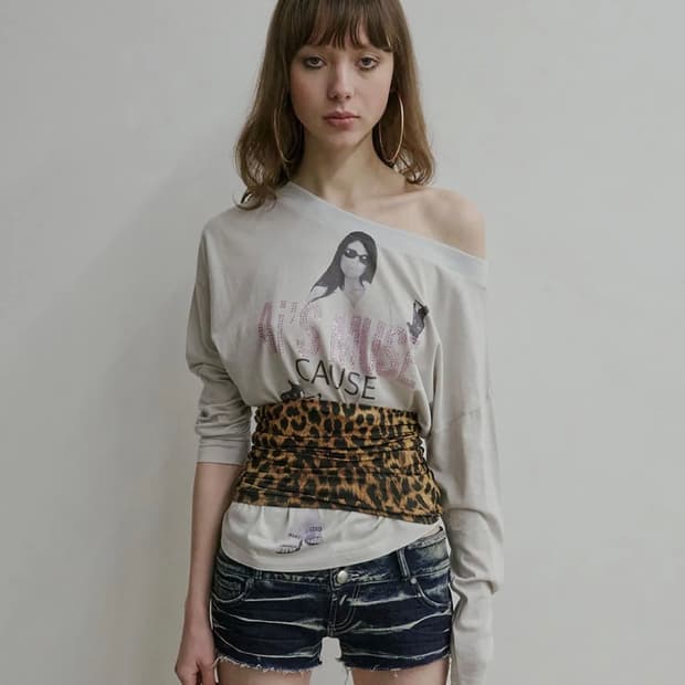 스컬프터 Urban Muse Tee Pale Gray