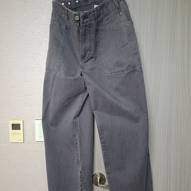 폴리테루 코튼 퍼티그 미드그레이 1사이즈