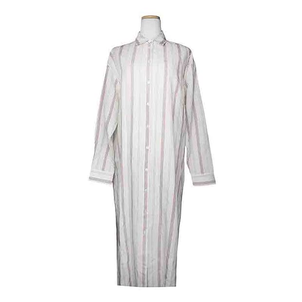 S막스마라 맥시 스트라이프 셔츠 55