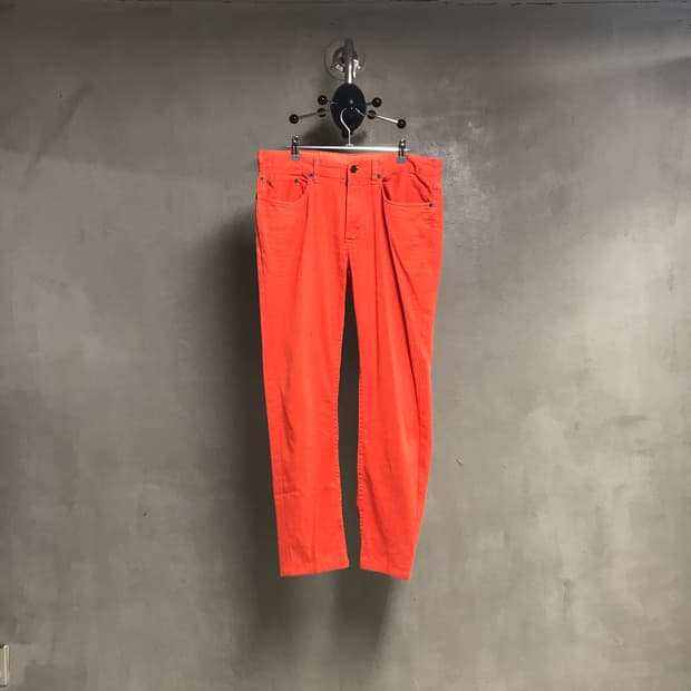 폴로 랄프로렌 오렌지 코튼 팬츠 32/32