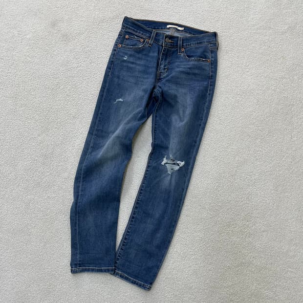 26 리바이스 여성 보이프렌드핏 데님 0330M