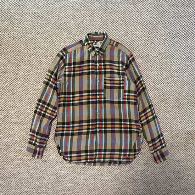 ENGINEERED GARMENTS usa made check shirt